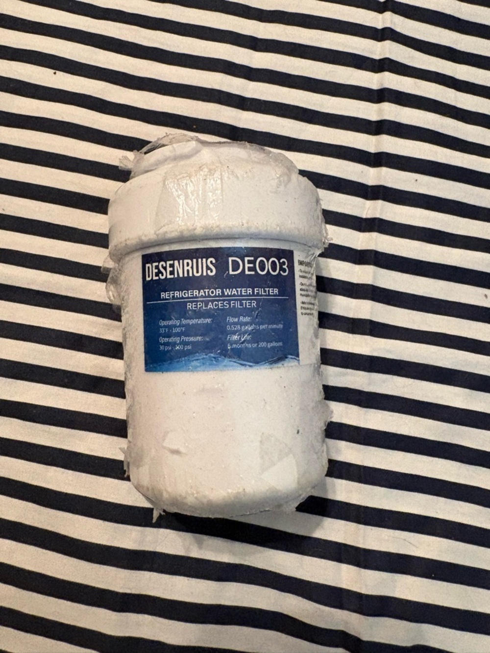 DE003 Desenruis Refrigerator Water Filter